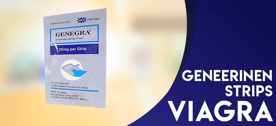 Geneerinen viagra strips